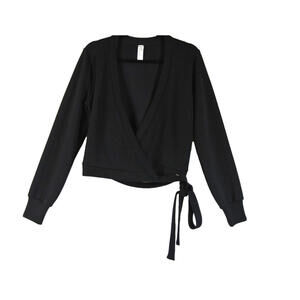 NEW, Spanx Air Essential Ballet Wrap in Black Size S #T3613